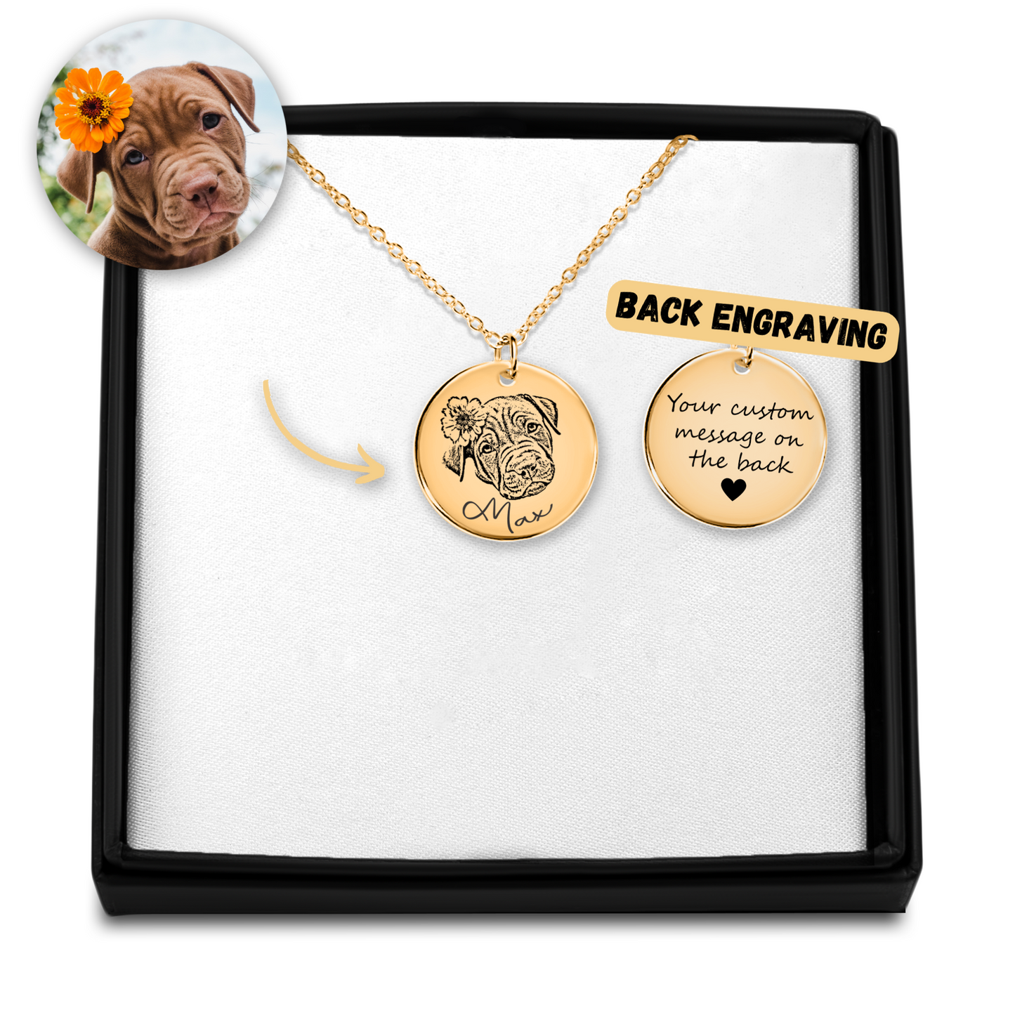 custom dog necklace